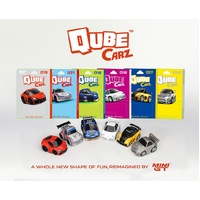 MINI GT Qube Carz - Series 4 (SET OF 6 FACTORY SEALED WITH CHANCE OF A CHASE) - PRE ORDER