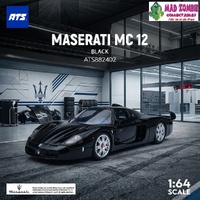 ATS 1/64 - MASERATI MC 12 - Black -  (PRE-ORDER)