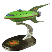 Futurama LootCrate July 2016 Planet Express Ship Model Q-Fig from QMX