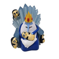 Adventure Time The Nice King And Gunter Figure Lootcrate Exclusive Ice Statue - Loose
