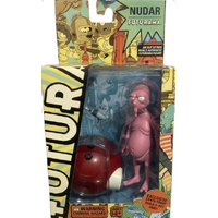 Fututama Toynami 2008 Action Figure - Santa Robot Build a Bot - Nudar