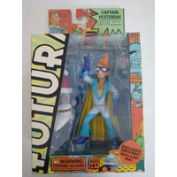 Fututama Toynami 2008 Series 4 Action Figure - Santa Robot Build a Bot - Fry as Captain Yesterday