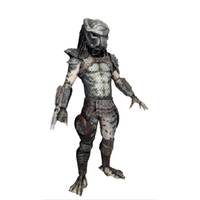 Predator 2 1/4 Scale Action Figure - Warrior - Loose