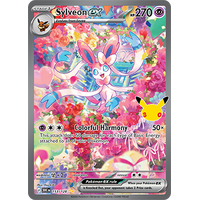Pokémon TCG 30th Celebration Collection - Sylveon ex Special Illustration Rare - 153/128