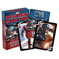 Captain America: Civil War Playing Cards