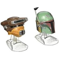 Boba Fett with Princess Leia's Boushh Helmet