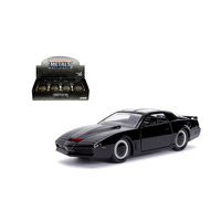 Knight Rider 1:24 Scale Hollywood Rides Diecast Car - KITT with Live Action