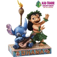 Disney Traditions Lilo & Stitch Ohana Means Family by Jim Shore Statue