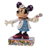 Jim Shore Disney Tradition Statue - Minnie Mouse - Doctor Minnie Personality Pose