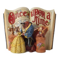 Jim Shore Disney Traditions - Beauty & the Beast - Love Endures Storybook Statue