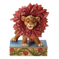Jim Shore Disney Traditions - Lion King - Simba Just Can't Wait To Be King Lion King Statue