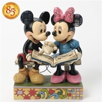 Jim Shore Disney Traditions - Mickey and Minnie Mouse - 85th Anniversary Sharing Memories Statue