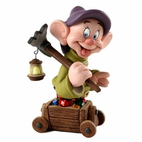 Disney Showcase Grand Jester Studios - Snow White Dopey on Mine Cart Bust - Ltd Ed 3000