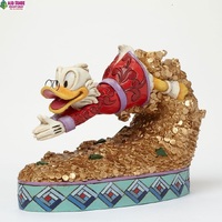 Jim Shore Disney Traditions - Scrooge McDuck - Treasure Dive Statue