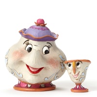 Jim Shore Disney Traditions - Mrs. Potts and Chip A Mother's Love Figurine