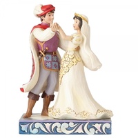 Jim Shore Disney Traditions - Snow White & Prince Wedding Figurine - The First Dance
