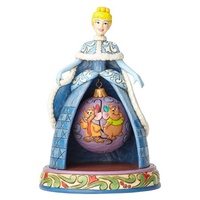 Jim Shore Disney Traditions Cinderella Christmas Tidings of Friendship Statue
