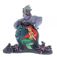 Jim Shore Disney Traditions - Ursula with Scene - Deep Trouble Statue