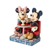 Jim Shore Disney Traditions - Mickey and Minnie - Love Comes in Many Flavours Statue