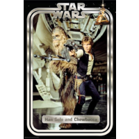 Star Wars Poster - Chewy & Han