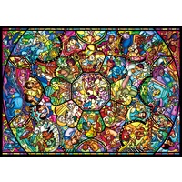Tenyo - Disney All Star Stained Glass Puzzle 1,000 pieces
