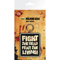 The Walking Dead - 'Fight the Dead' Key Ring