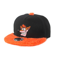 Crash Bandicoot Furry Crash Snapback Cap