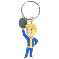 Fallout 76 Vault Boy Barter 3D Keychain