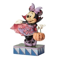 Jim Shore Disney Traditions Violet Vampire Minnie Mouse Statue