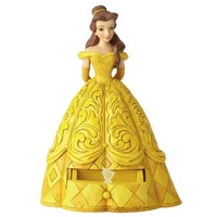 Jim Shore Disney Traditions - Belle with Chip Charm