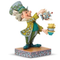 Jim Shore Disney Traditions - Alice in Wonderland - Mad Hatter - A Spot of Tea