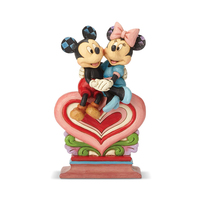 Jim Shore Disney Traditions - Mickey & Minnie Mouse - Heart to Heart Statue