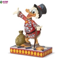 Jim Shore Disney Traditions - DuckTales - Scrooge Treasure Seaking Tycoon Statue