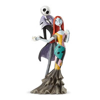 Disney Showcase Nightmare Before Christmas Jack Skellington and Sally Deluxe Statue