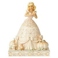 Jim Shore Disney Traditions - Cinderella - White Woodland Darling Dreamer