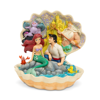 Jim Shore Disney Traditions - Little Mermaid - Seashell Scenario