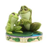 Jim Shore Disney Traditions - The Princess & The Frog - Tiana & Naveen as Frogs - Amorous Amphibians