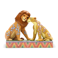 Jim Shore Disney Traditions - Lion King - Simba & Nala Snuggling Savannah Statue