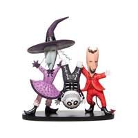 Disney Showcase Nightmare Before Christmas Lock Shock and Barrel Statue