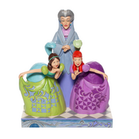 Jim Shore Disney Traditions - Cinderella - Lady Tremaine, Anastasia & Drizella Statue