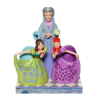 Jim Shore Disney Traditions - Cinderella - Lady Tremaine, Anastasia & Drizella