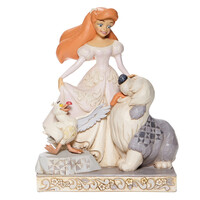 Jim Shore Disney Traditions - Little Mermaid - Ariel Spirited Siren Woodland White