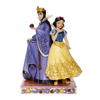 Jim Shore Disney Traditions - Snow White & The Seven Dwarfs - Snow White & Evil Queen - Evil & Innocence