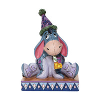 Jim Shore Disney Traditions - Winnie The Pooh & Friends - Eeyore with Birthday Hat and Horn