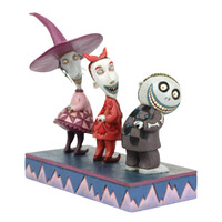 Jim Shore Disney Traditions - The Nightmare Before Christmas - Lock, Shock & Barrel - Up to No Good