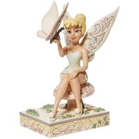 Jim Shore Disney Traditions Tinker Bell White Woodland Passionate Pixie Statue