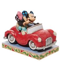 Jim Shore Disney Traditions - Mickey & Minnie Mouse Cruzing Statue
