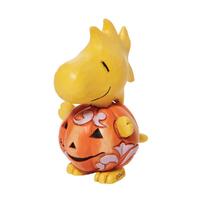 Jim Shore Disney Traditions - Peanuts - Woodstock Halloween Pumpkin