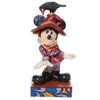 Jim Shore Disney Tradition - Mickey Mouse - Scaredy-Crow Figurine Statue