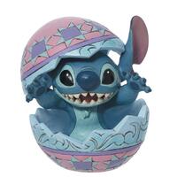 Jim Shore Disney Tradition Statue - Lilo & Stitch - Stitch Popping Out of Egg Shell